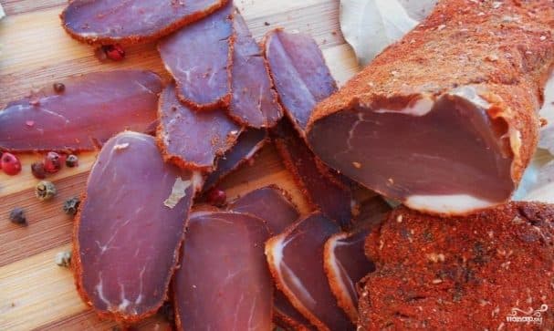 Cured dried meat