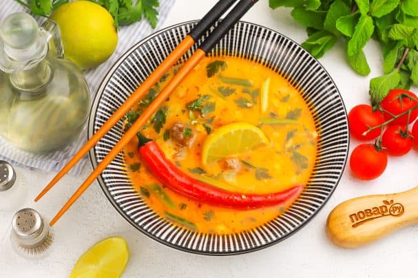 с курицей