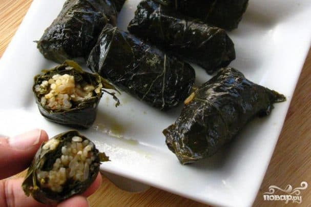 Vegetarian dolma