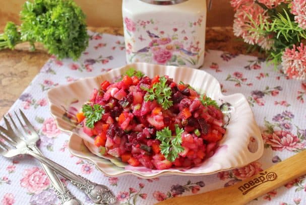 Вінегрэт са скумбрыйёй