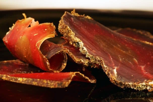 Air-Dried Beef Balyk in Cognac