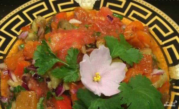 Ajapsandal on the grill