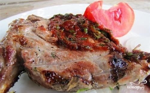 Антрекот на мангале