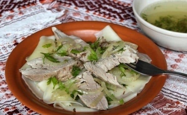 Башкирский бешбармак