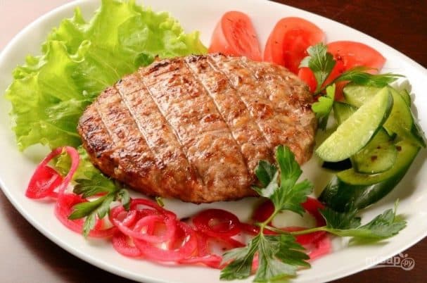 Біфштекс рублений (яловичина)