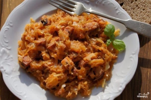 Бігус з кавбасай