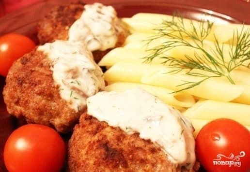 Биточки из свиного фарша