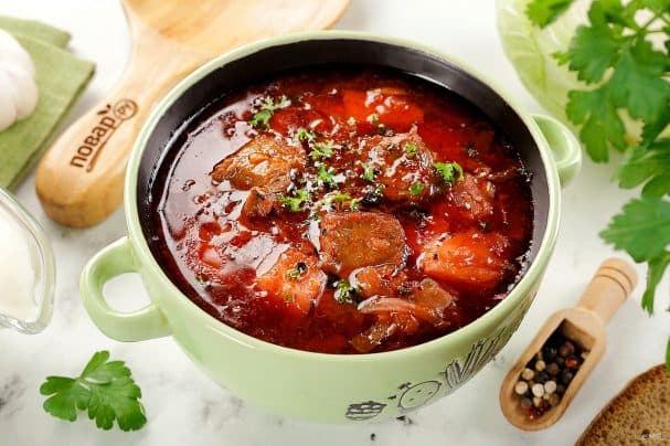 Борщ в мультиварке