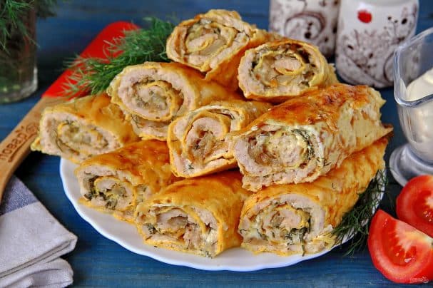 Бризольки з курячим фаршем