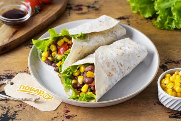 Бурито с кукурузой