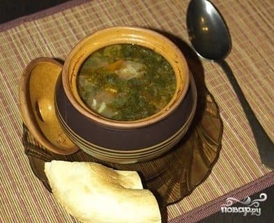 Lamb chanakhi in clay pots