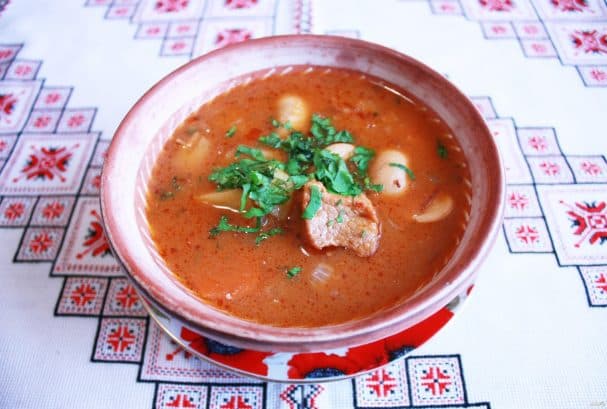 Чанахи с фасолью