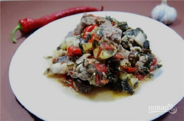 Чанахі ў кастрылі