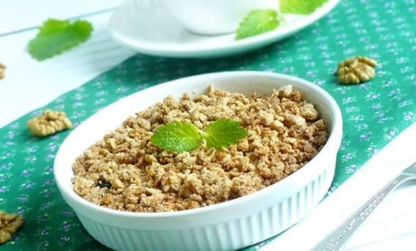 Черничный крамбл