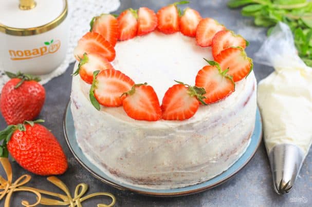 Сирний крем для вирівнювання торта