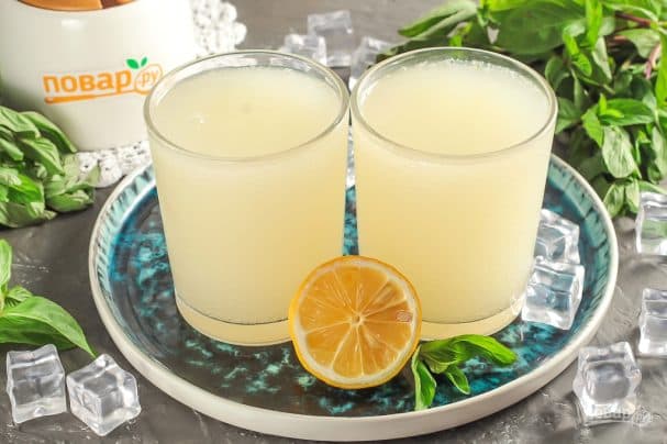 Домашній лимонний квас