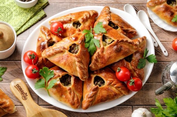 Эчпочмак без дрожжей