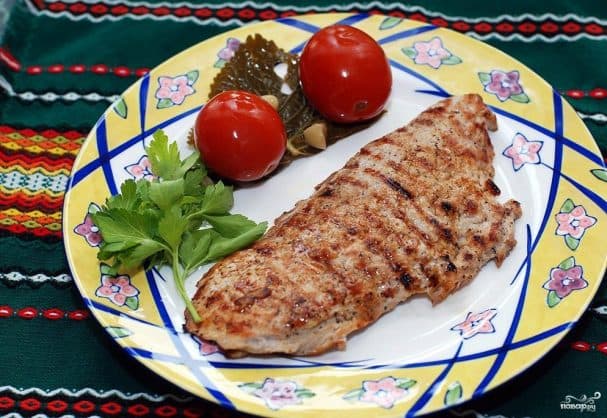 Ескалоп на сковороді