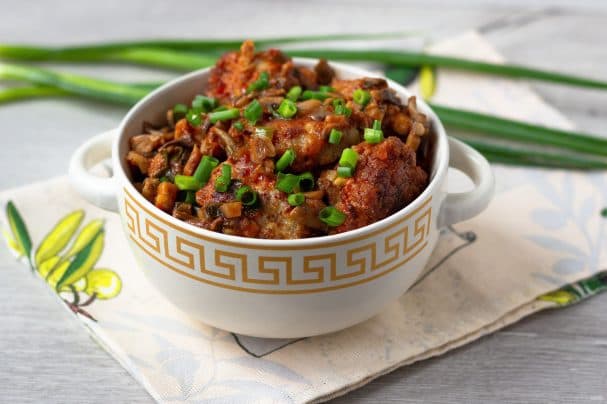 Spanish-style Albondigas Meatballs