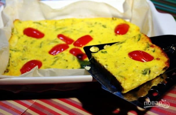 Фриттата в духовке