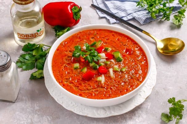 Гаспачо з сэльдэраем