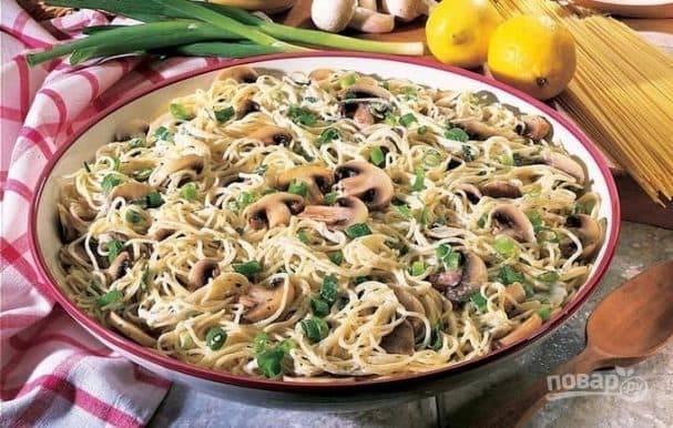 Грибной соус для макарон