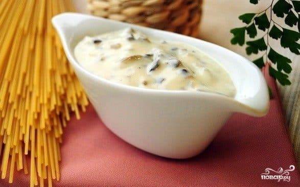 Грибной соус из шампиньонов