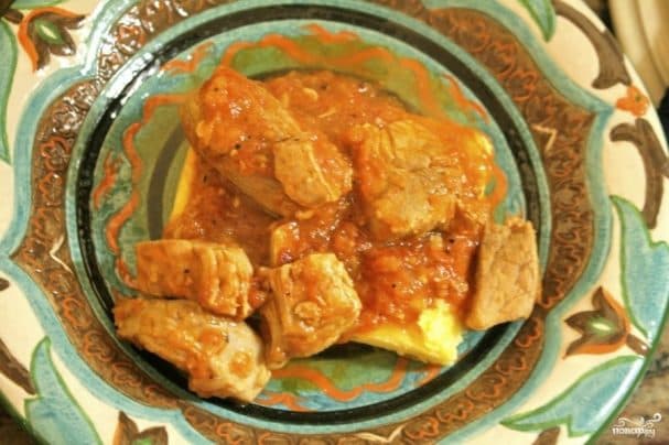 Гуляш из свинины