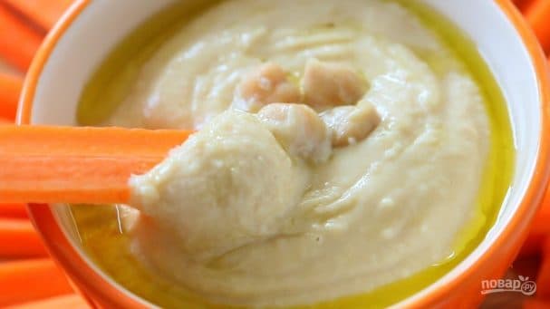 Хумус с йогуртом