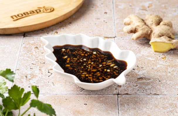 Імбірна-саявы соус