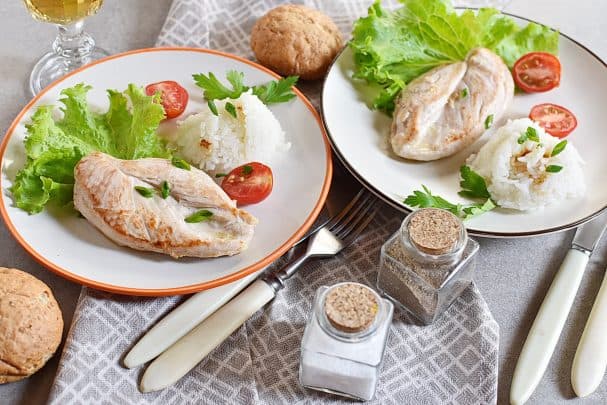 Fried chicken fillet