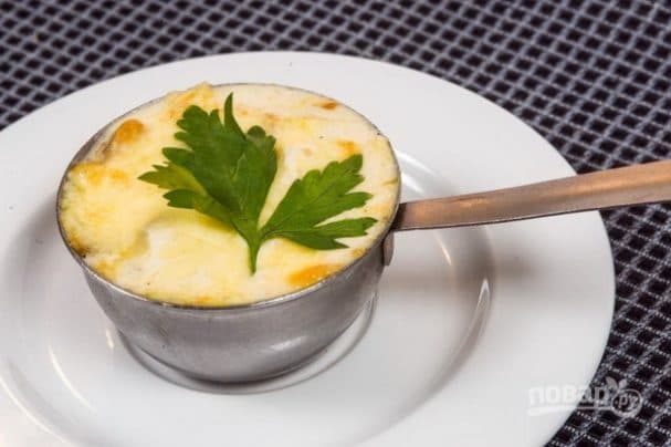 Жульєн з грибами та вершками