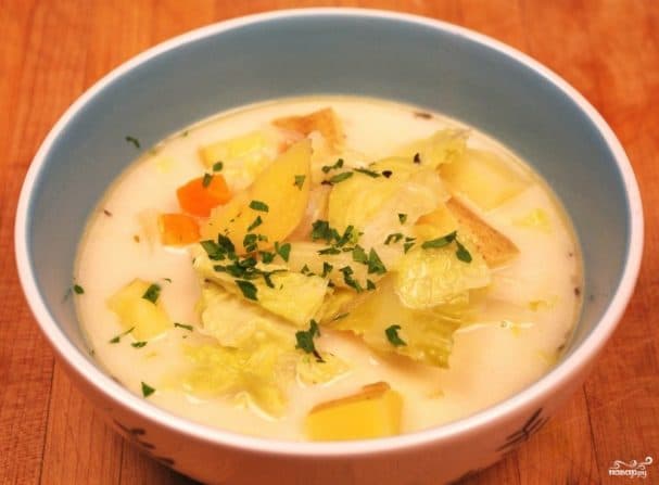 Капустняк со свежей капустой