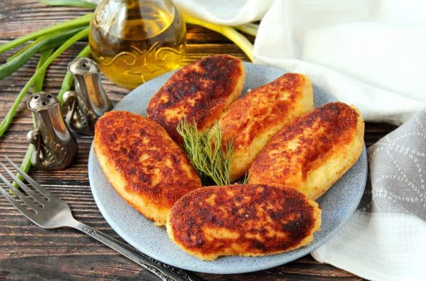 Картофельные зразы без начинки