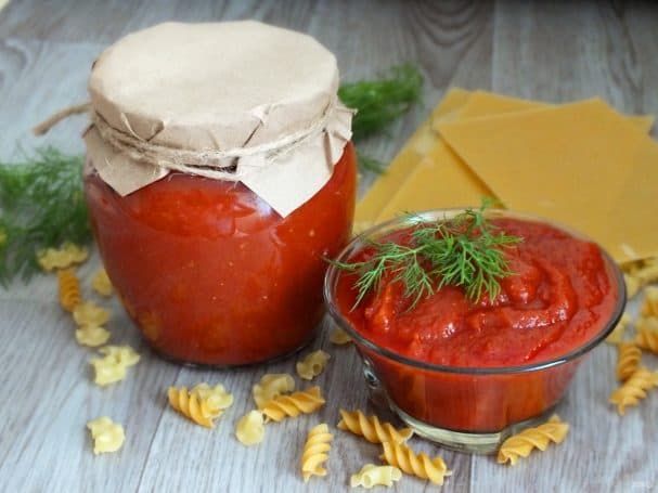 Кетчуп из кабачков