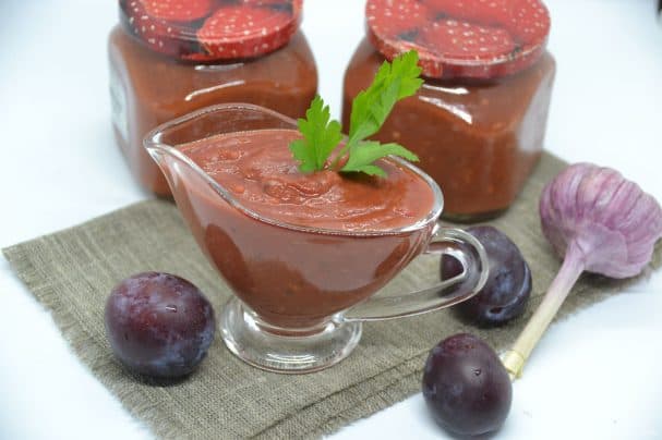 Plum ketchup