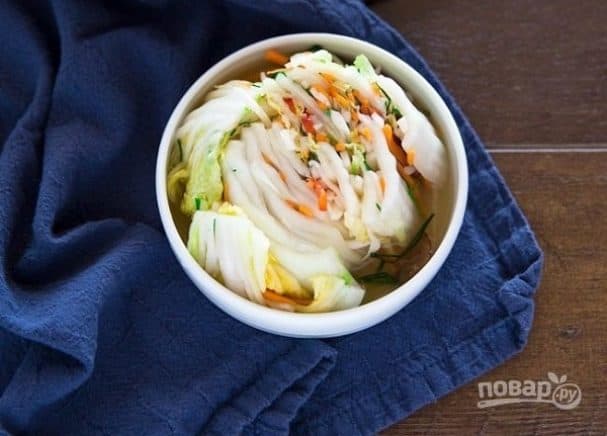 Кимчи без перца