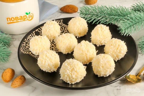 Кокосові цукерки «Сніжки»