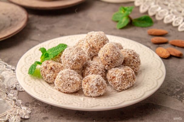 Цукерки з кокосового урбечу