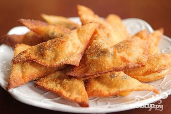 Конвертики с овощной начинкой