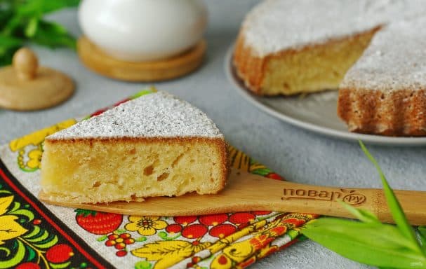 Коврижка на сгущенном молоке