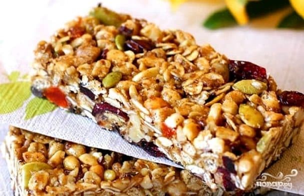 Козинаки из овсяных хлопьев