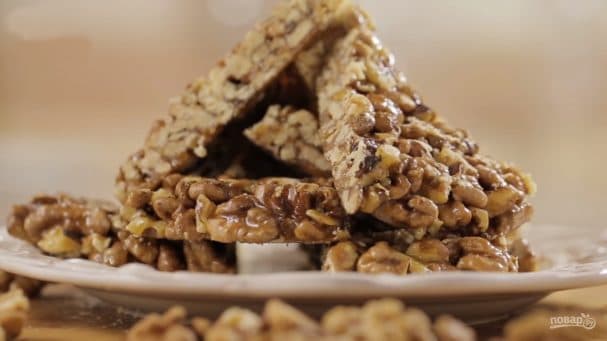 Козинаки с грецкими орехами