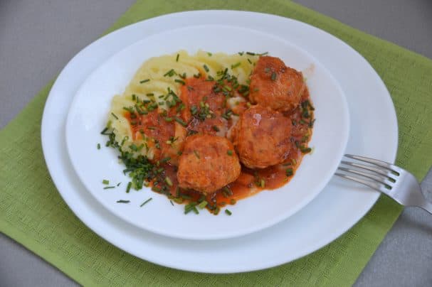 Куриные тефтели без риса