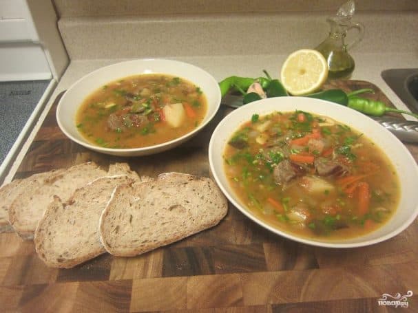 Лагман из говядины