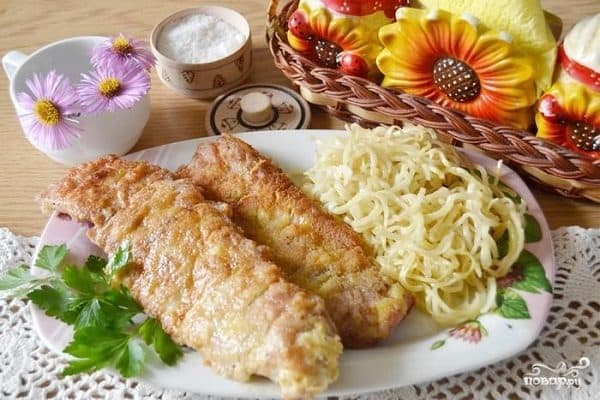 Лангет из свинины