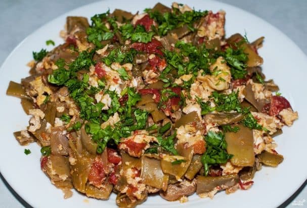 Лобіо зі зеленої квасолі