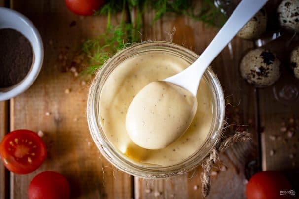 Майонез на перапяліных яйках