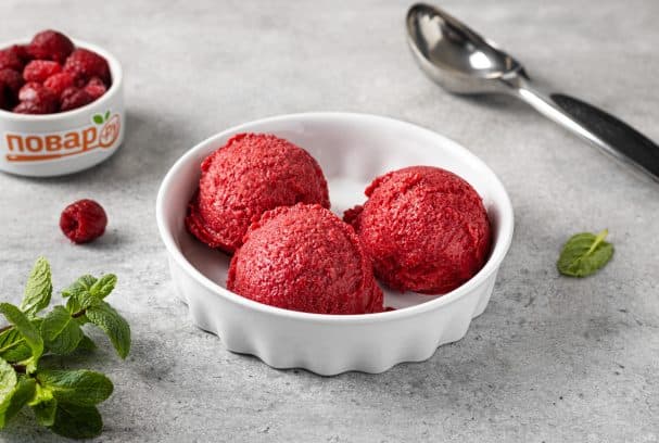 Малиновый сорбет