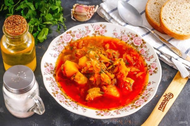 Малоросійський борщ